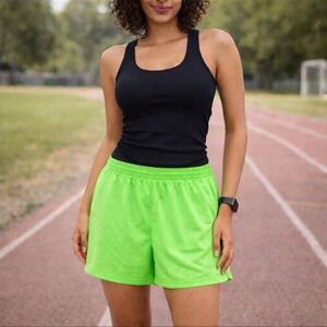 NWOT Neon Green Shorts